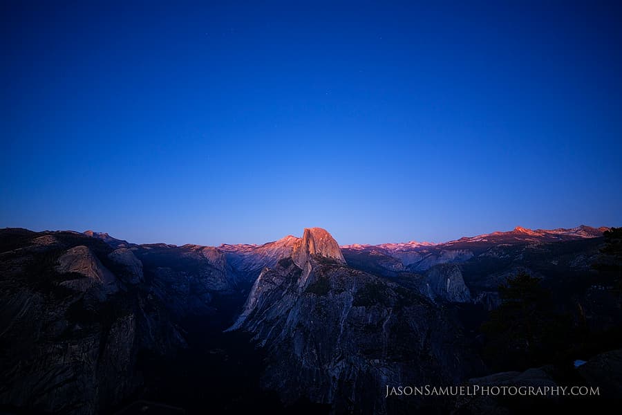 Yosemite Half Dome landscape