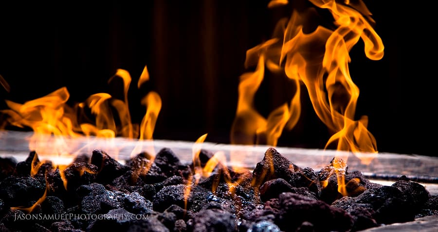 Fire dance still life