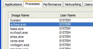 How to tell which w3wp.exe worker process belongs to what Microsoft IIS application pool