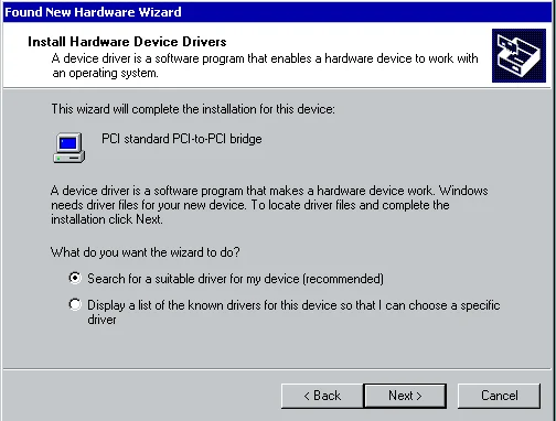 How to solve the VMware "PCI to PCI bridge detected" install loop
