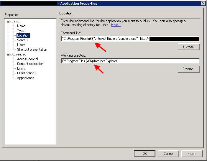 Getting Java web applications to work on Citrix XenApp