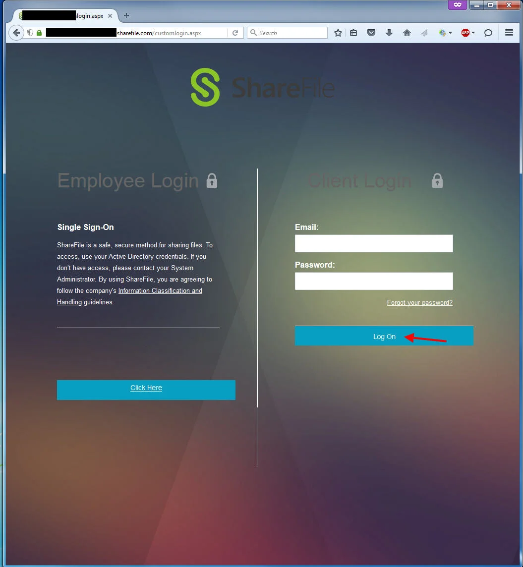 sharefile-logon