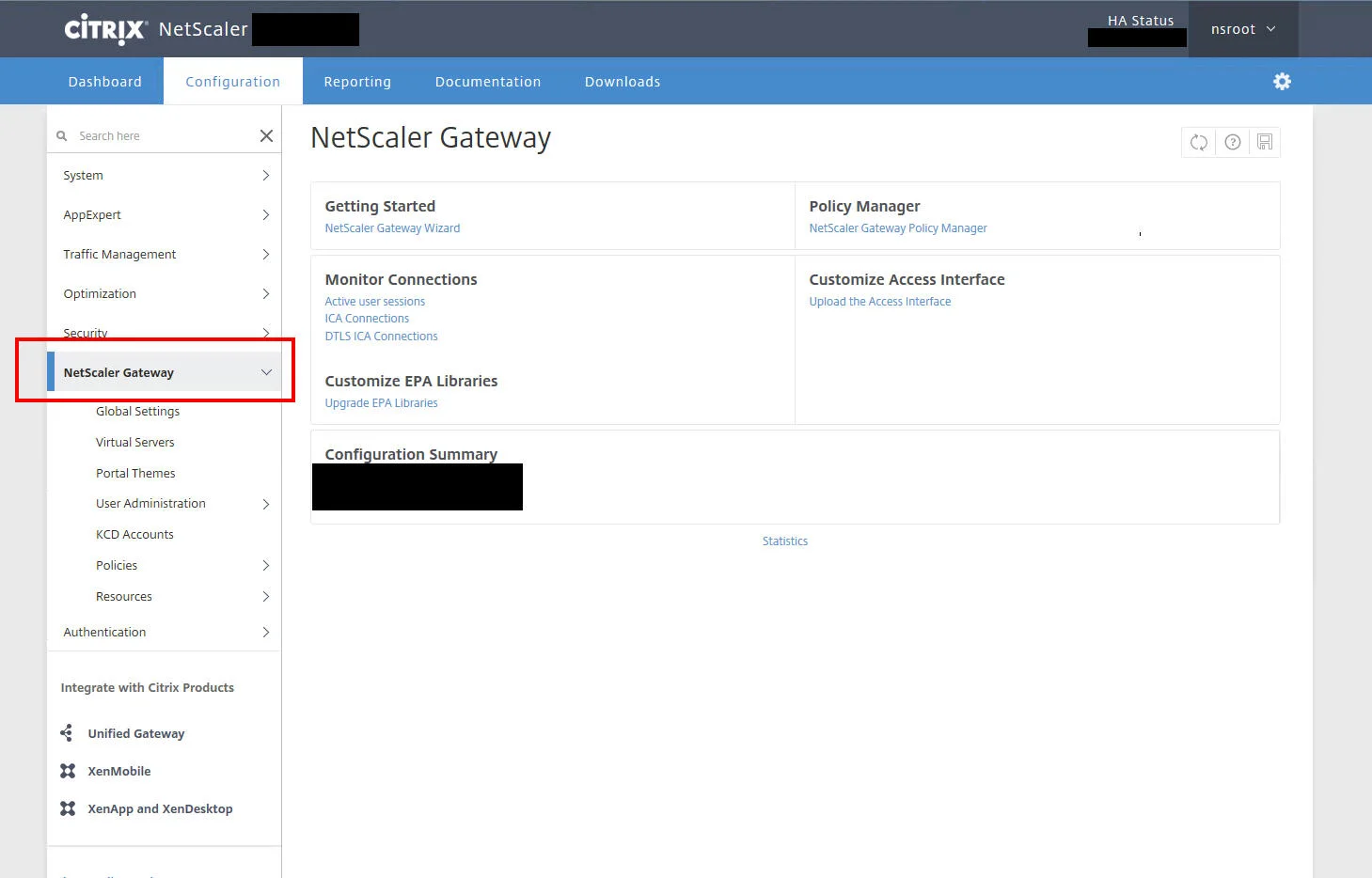 Fixing the Citrix NetScaler Gateway blank page issue when upgrading from 11.0 to 11.1
