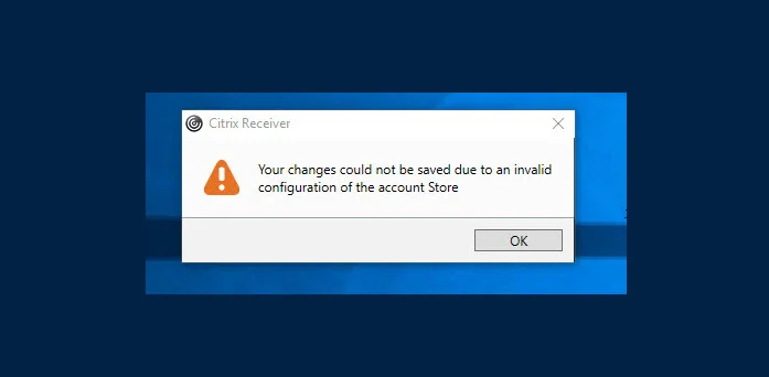 How to fix Citrix Receiver for Windows when using NetScaler Gateway and StoreFront with backend HTTP