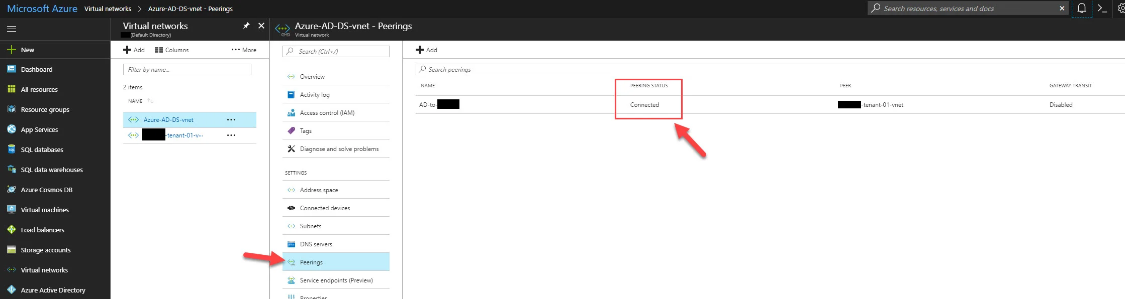 Using Azure PowerShell for easier Microsoft Azure VNet peering between resource groups
