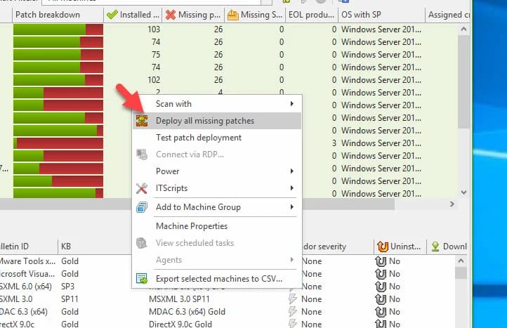 How to patch all your Microsoft Windows Servers and 3rd party installed apps quickly using Ivanti Patch