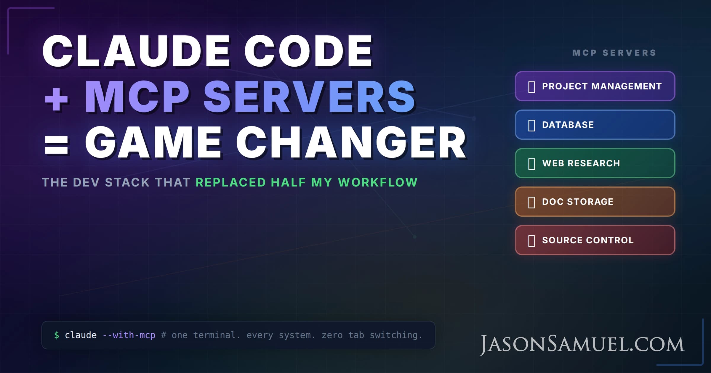 Claude Code and MCP servers: the enterprise dev stack that replaced half my workflow