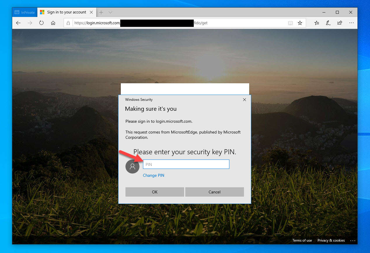 YubiKey setup in the context of a Microsoft 365 tenant